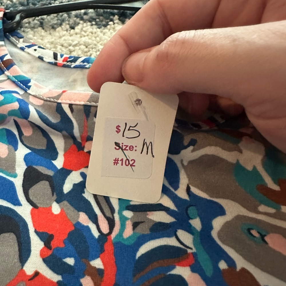 Colorful Patterned Dress - Picture 3 of 3